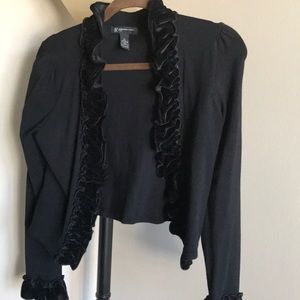 Inc black fancy wrap